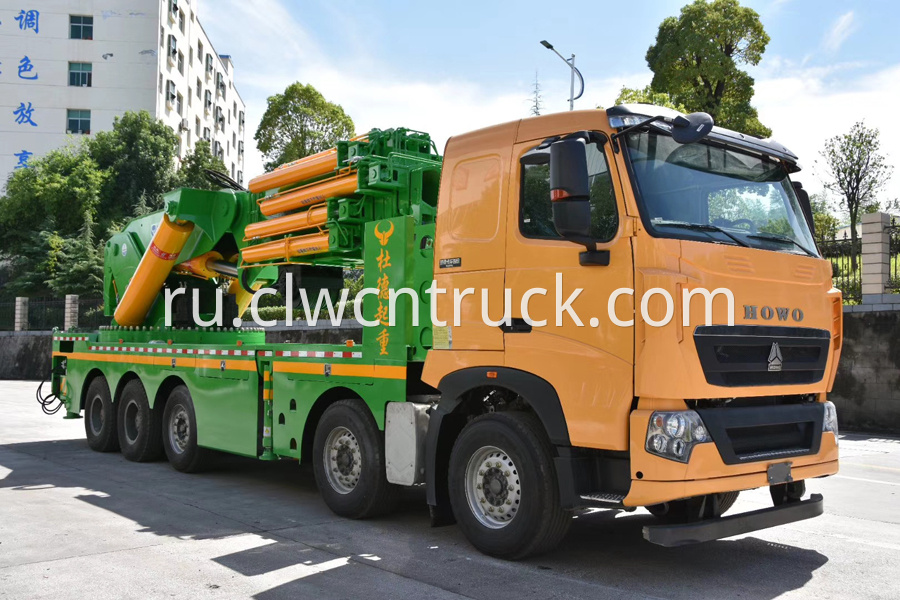 howo truck mounted crane 2